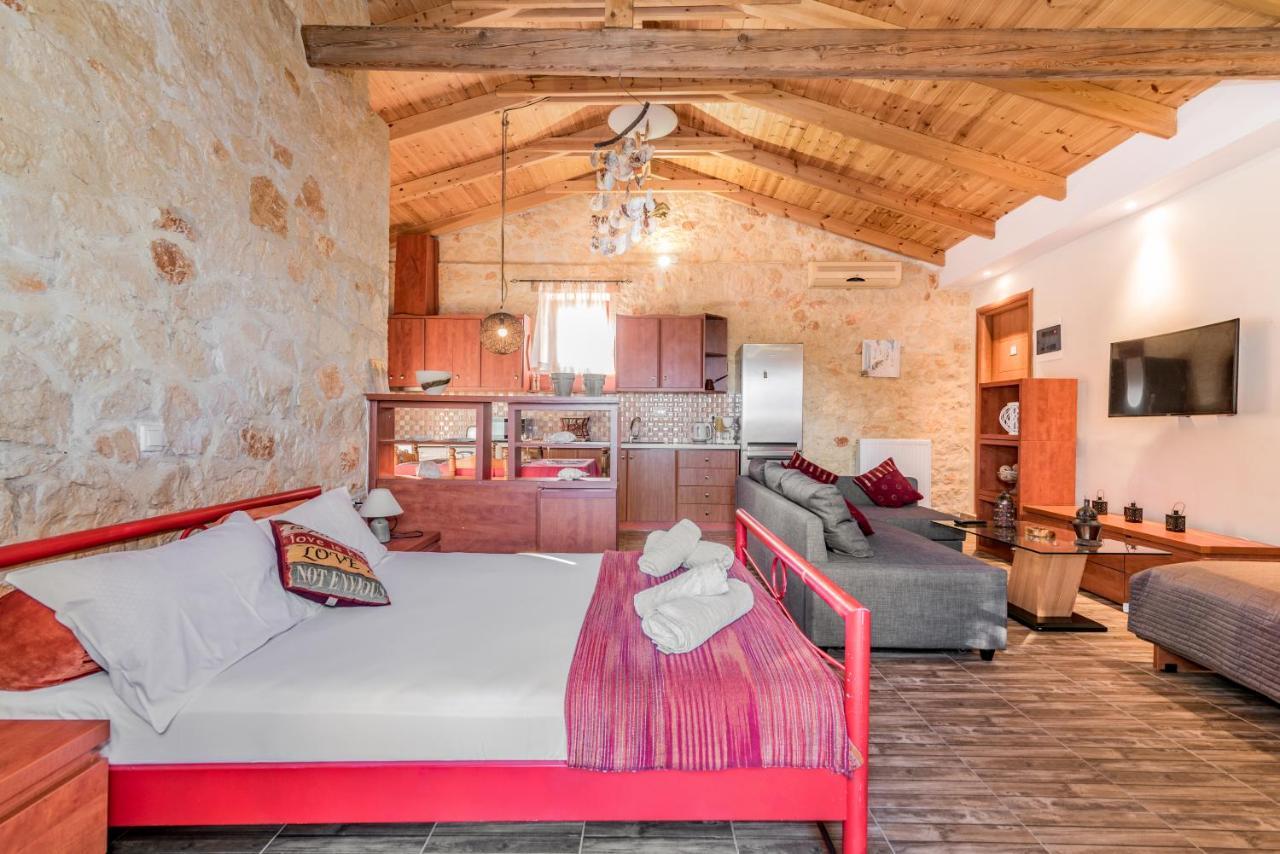 Casa Petra - Stone Cottage Farmhouses Argassi Luaran gambar