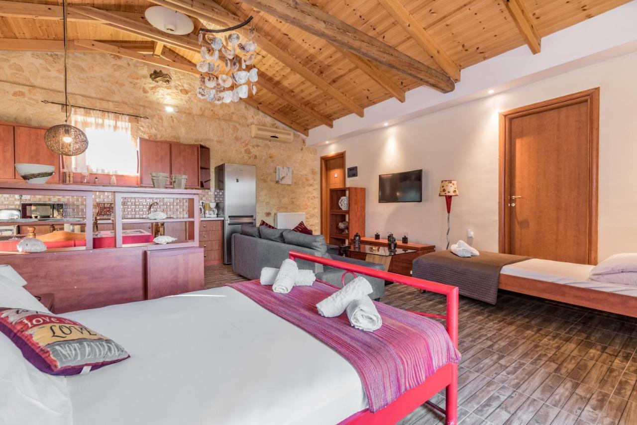 Casa Petra - Stone Cottage Farmhouses Argassi Luaran gambar
