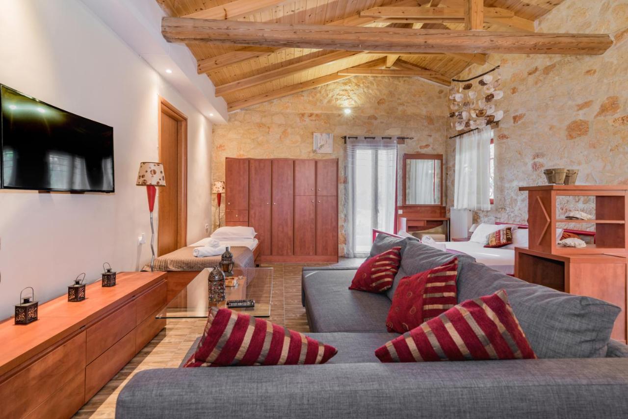 Casa Petra - Stone Cottage Farmhouses Argassi Luaran gambar
